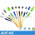 LC SC FC MU MTP MPO MTRJ E2000 Om3 Om4 Fibra Óptica Patch Cord, OEM Fábrica Single &amp; Multimode Fibra Óptica